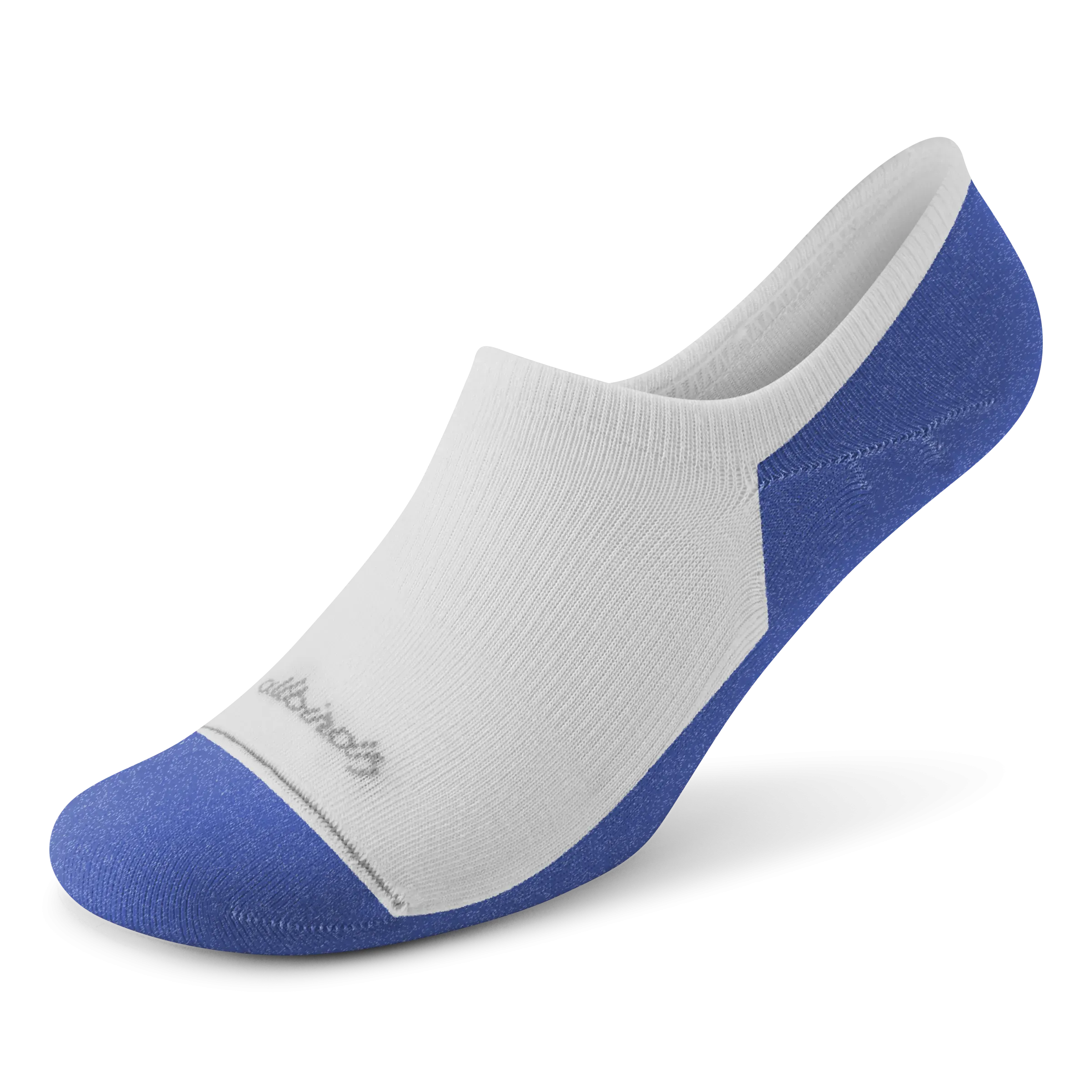 Allbirds Anytime No Show Sock – Blizzard/Royal Blue 42554275