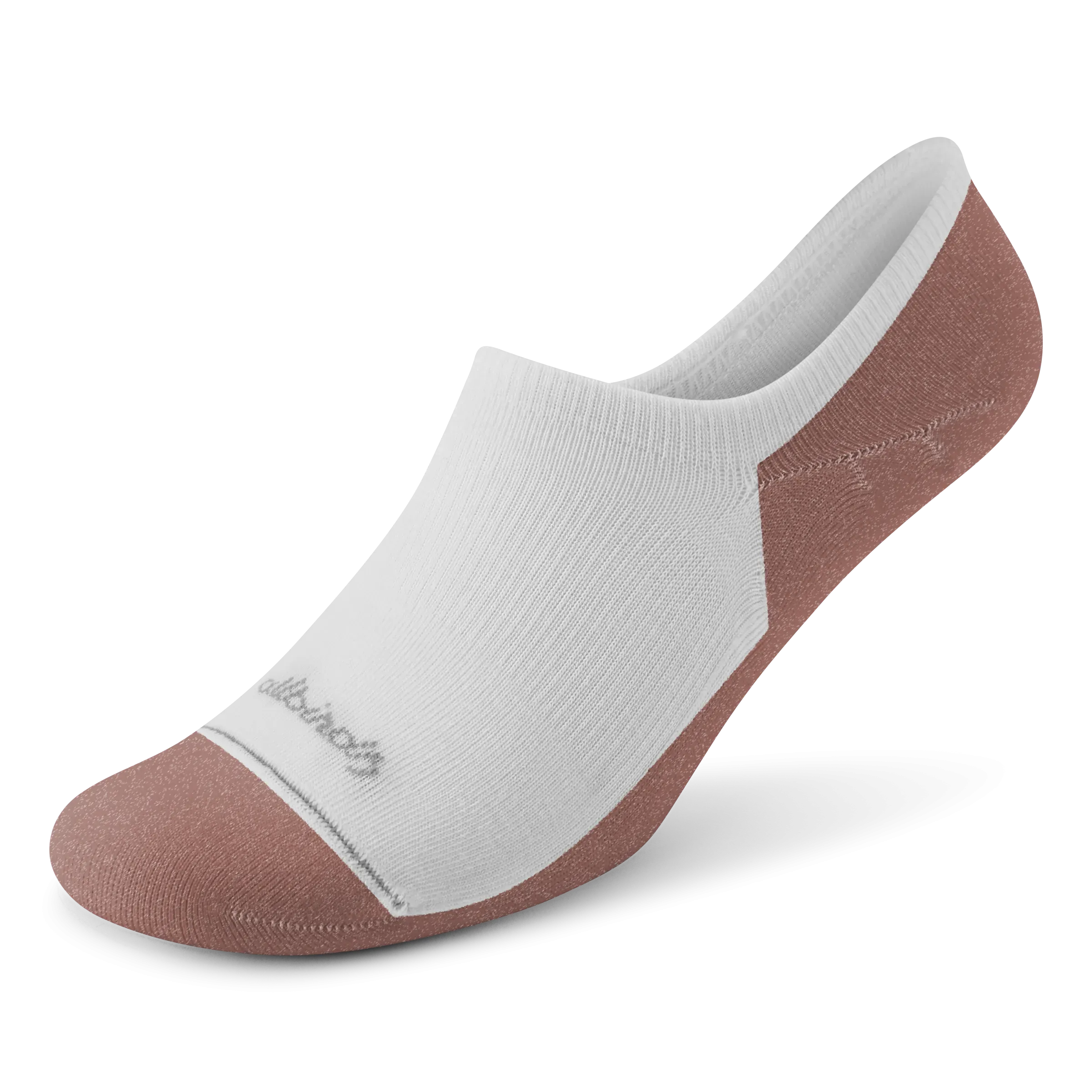 Allbirds Anytime No Show Sock – Blizzard/Sienna 69199796