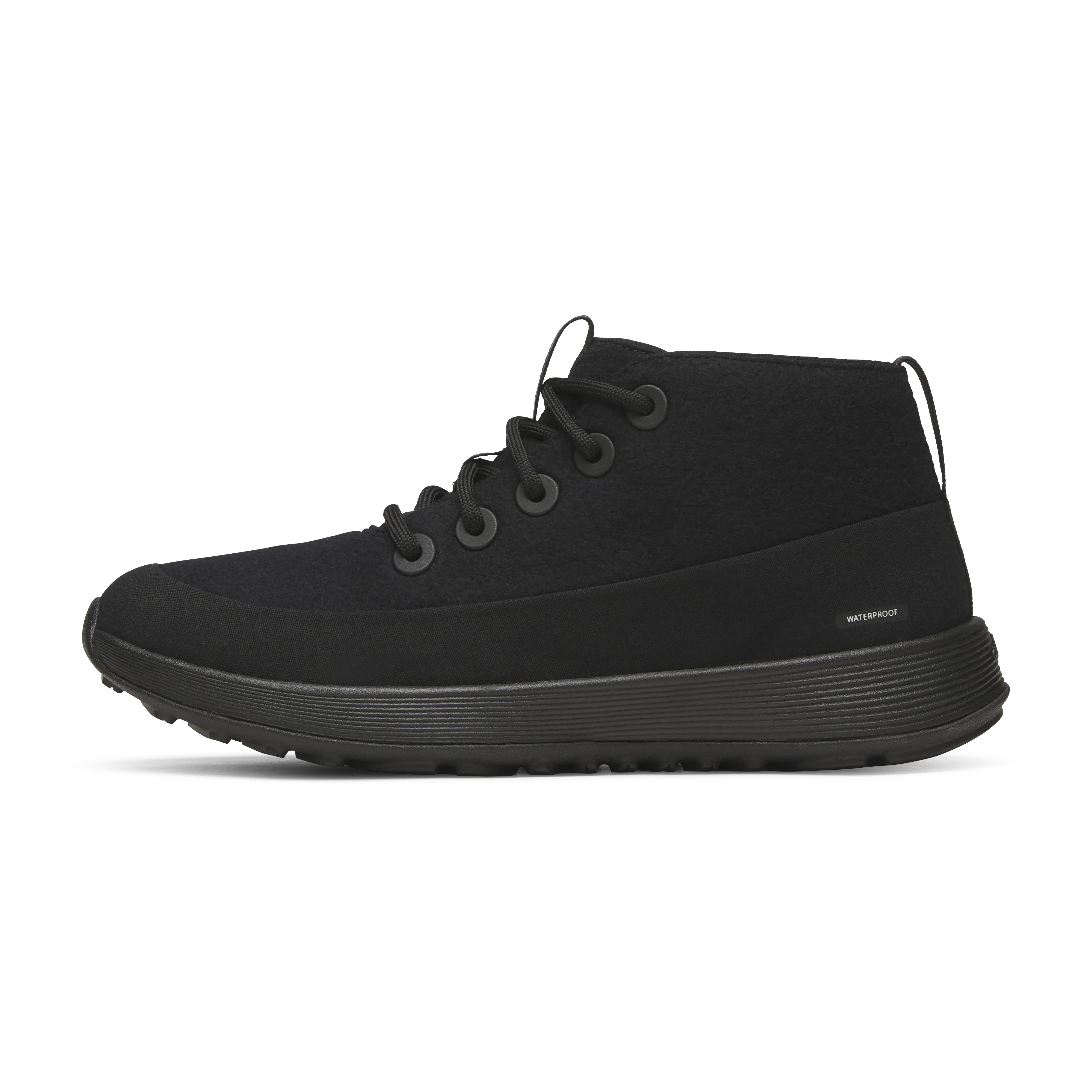 Allbirds Men's Wool Runner NZ Mid Waterproof – Natural Black 17521862