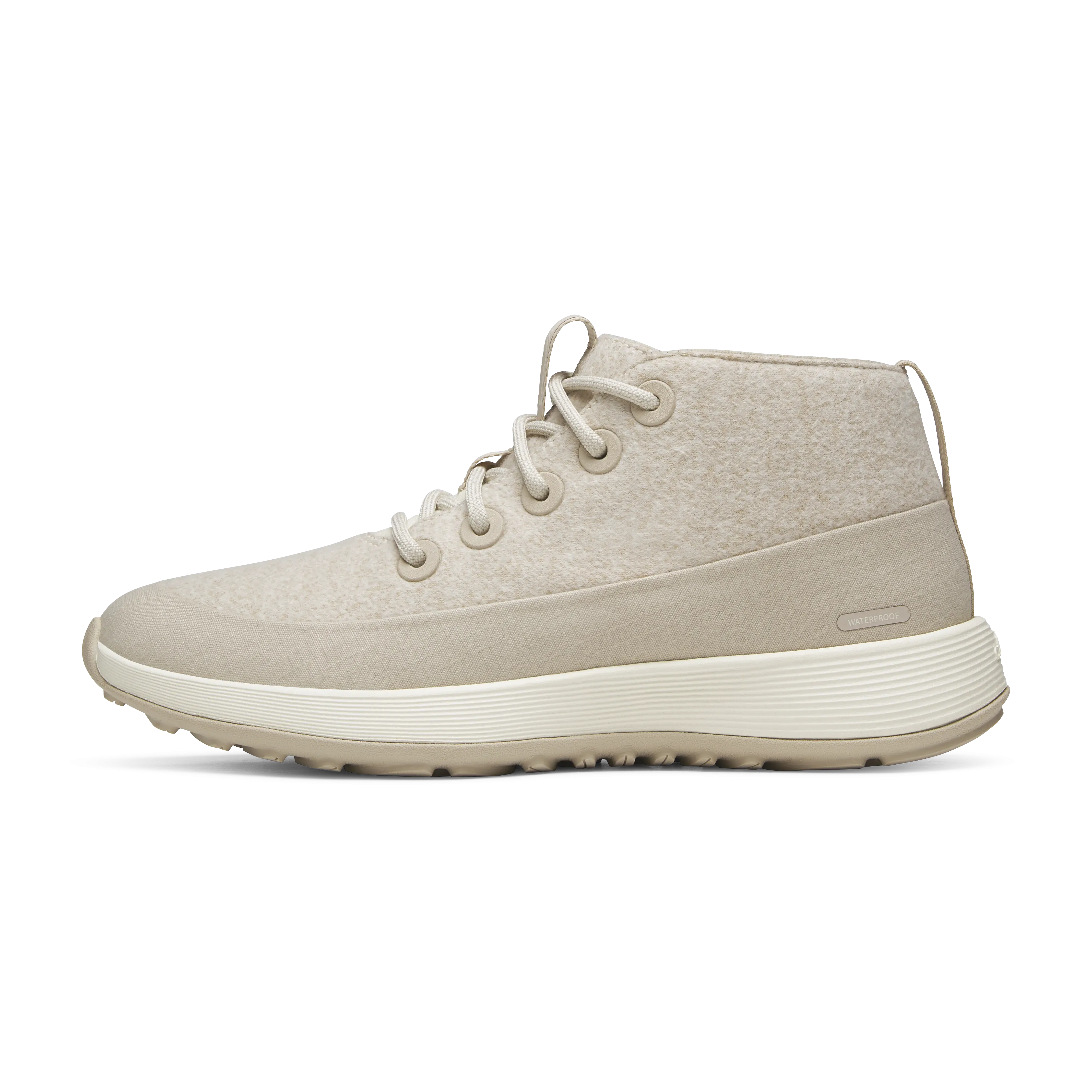 Allbirds Women's Wool Runner NZ Mid Waterproof – Stony Cream/Rugged Beige 93258811