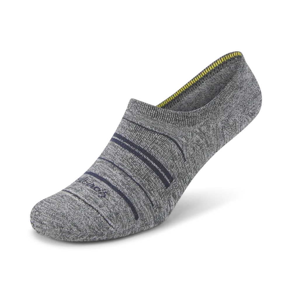 Allbirds Anytime No Show Sock – Natural Grey Heather/Deep Navy 25848831
