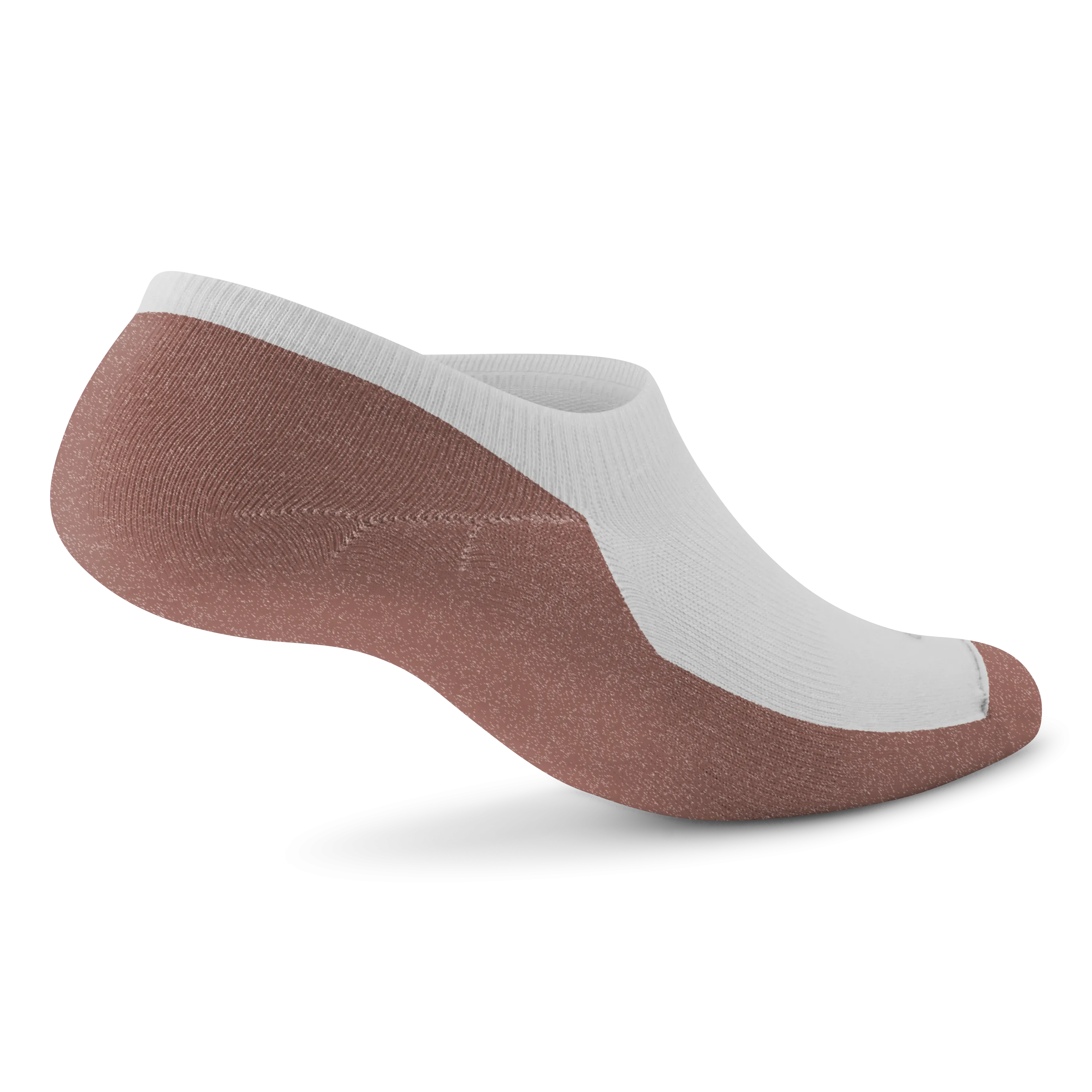Allbirds Anytime No Show Sock – Blizzard/Sienna 59784428