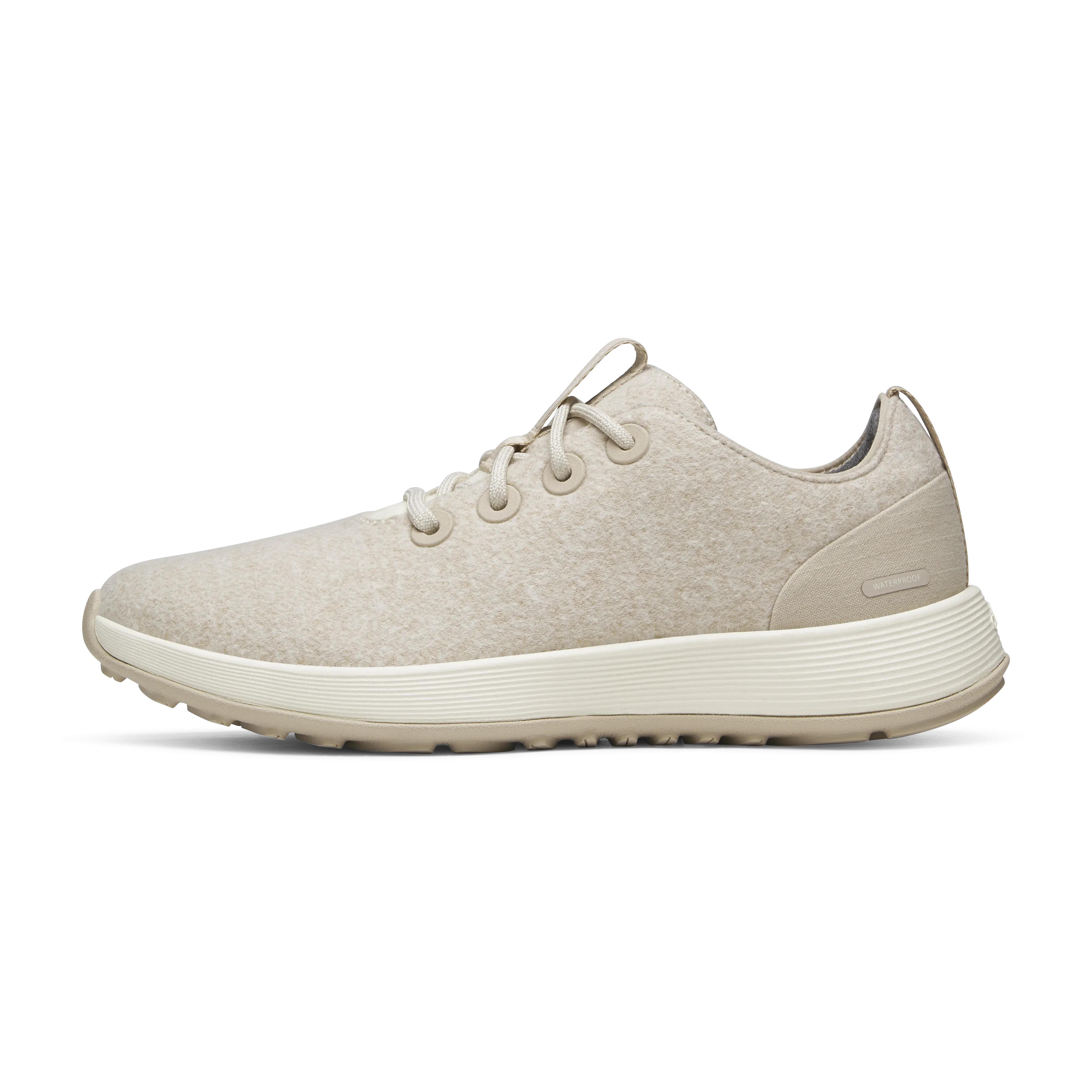Allbirds Women's Wool Runner NZ Waterproof – Stony Cream/Rugged Beige 43497113
